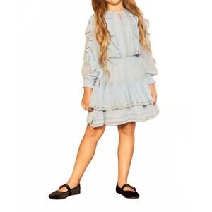 NEW MARLO rosie mini dress in powder blue